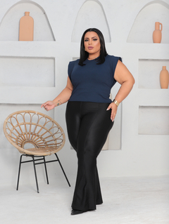 CROPPED MARINHO PLUS SIZE MUSCLE TEE - GGS Modas