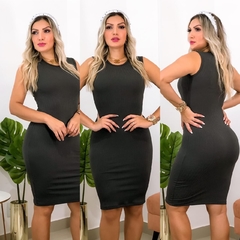Vestido chumbo MIDI REGATA