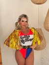 Body maiô ELÁSTICO CARNAVAL Arlequina - comprar online