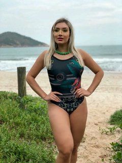 Imagem do Body maiô cavado arabesco em baixo
