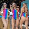 Body cavado maiô Rainbow - comprar online