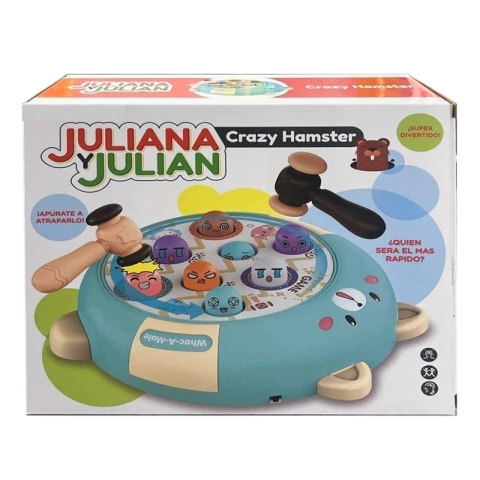 CRAZY HAMSTER JULIANA Y JULIAN - SISFRIENDS (SISJYJ027)