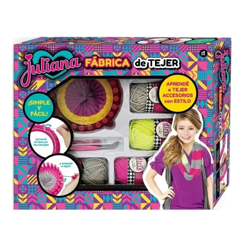 JULIANA FABRICA DE TEJER - SISFRIENDS (SISJUL106)