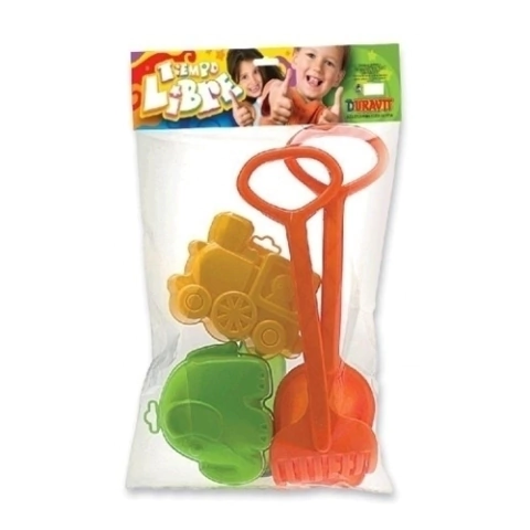 SET PALA, RASTRILLO Y MOLDES - DURAVIT (535)