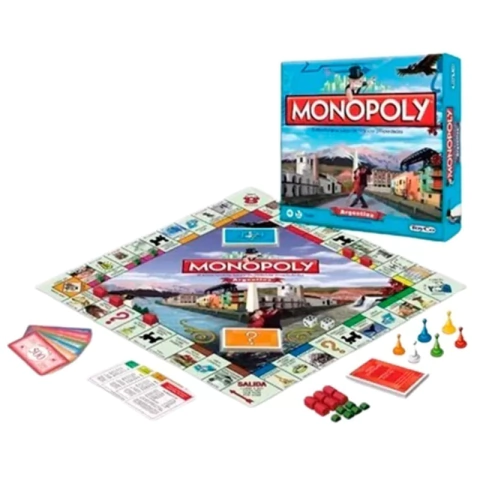 MONOPOLY EDICIÓN ARGENTINA POPULAR - TOYCO (23010)