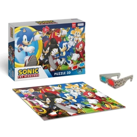 PUZZLE SONIC 3D 50 PIEZAS - TAPIMOVIL (SNC01226) - comprar online