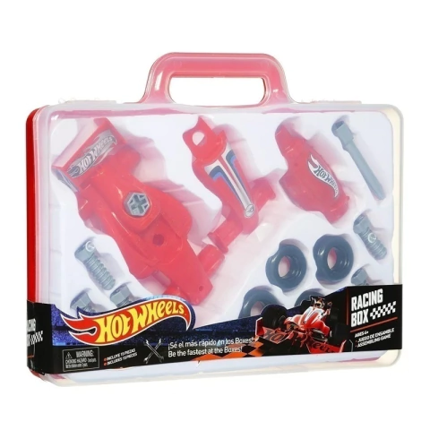 SET ARMABLE RACING BOX HOTWHEELS - MULTISCOPE (HW225)