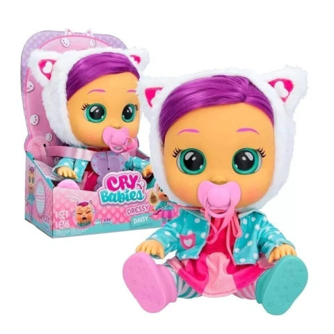 MUÑECA CRY BABIES DRESSY - WABRO (97990)