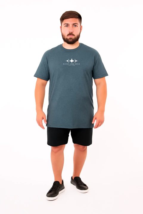 Remera Manga Corta Plus Size
