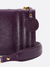 Panton Berinjela com Ouro | Couro - loja online