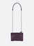 Panton Berinjela com Prata | Couro - comprar online