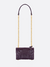 Panton Berinjela com Ouro | Couro - comprar online