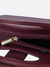 Chair Vinho com Ouro | Couro