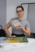 Baby Malitte Fendi com Prata | Couro - comprar online