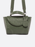 Dot Couro | Pistache Prata - comprar online