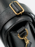 Bauhaus Notebook Preta com Ouro | Couro Legítimo - LOI Bags