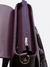 Bauhaus Notebook Berinjela com Prata | Couro Legítimo - LOI Bags