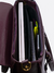 Bauhaus Notebook Berinjela com Ouro | Couro Legítimo - LOI Bags