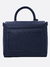 Malitte GG 14" Marinho com Prata | Couro Legítimo - comprar online