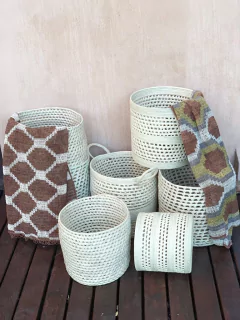 Portamacetas de palma