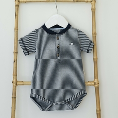 BODY M/CORTA CUELLO MAO BAUTI AZUL