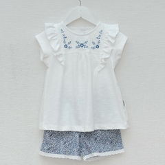 SHORT AMALIA AZUL - tienda online