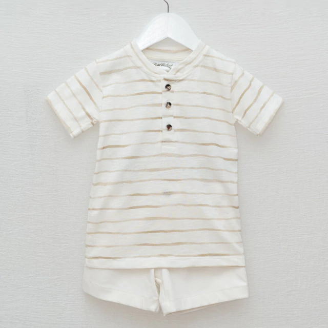 BERMUDA GABARDINA NATURAL — imagen 2