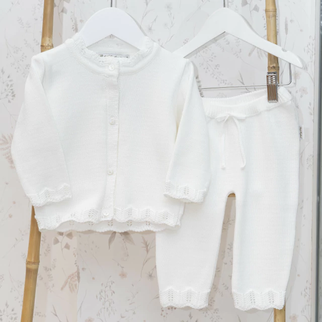 PANTALON PRAGA HILO OFF WHITE