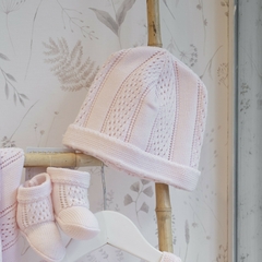 GORRO VALENCIA HILO ROSA