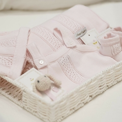 SET COMPLETO VALENCIA ROSA - Petit Enfant Ropa de bebes