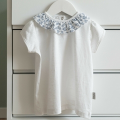 REMERA M/CORTA ELENA AZUL - comprar online
