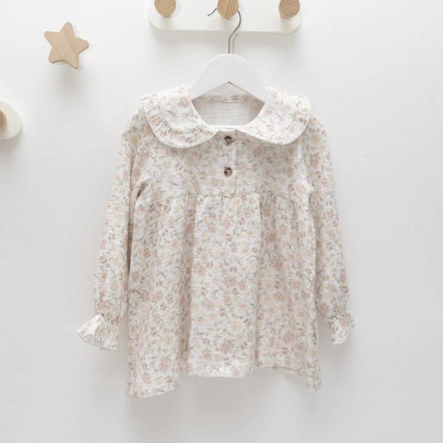 BLUSA M/LARGA CUELLO BB GASA CLARA ROSA