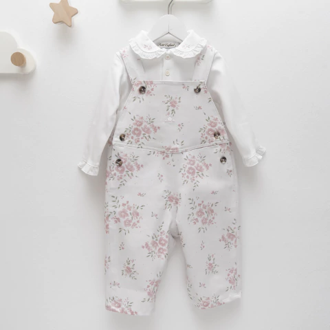 JARDINERO VELCRO P/LARGA VIENA ROSA - comprar online