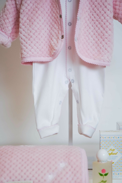 CANGURO PLUSH ROMBO ROSA - Petit Enfant Ropa de bebes