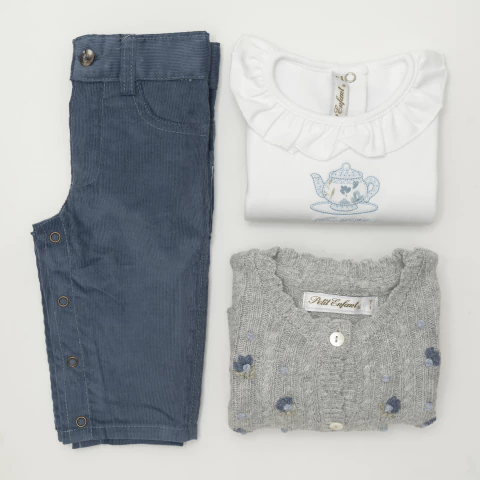 PANTALÓN CORDEROY AERO CLARO - comprar online