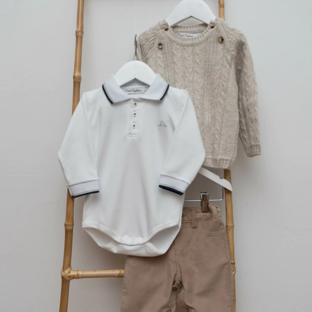PANTALÓN CORDEROY BEIGE TOSTADO — imagen 7