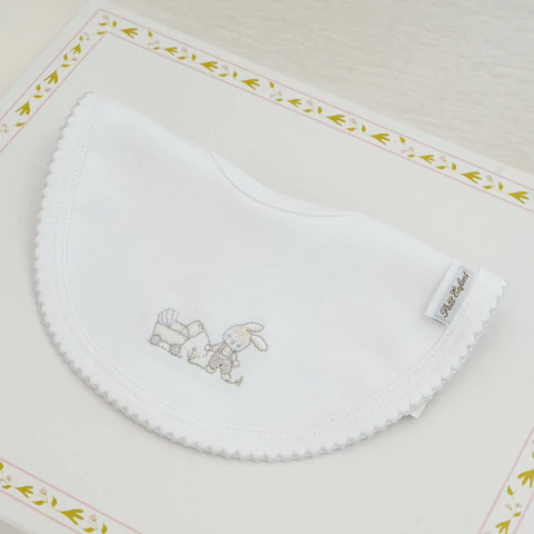 BABERO CONEJO CARRITO GRIS