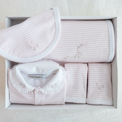 BABITAS RAMILLETE RAYADO ROSA - comprar online