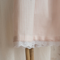 VESTIDO SMOCK LINO CARMELA ROSA en internet