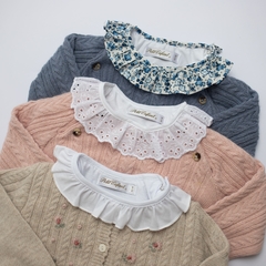 REMERA M/LARGA CUELLO BRODERIE - tienda online