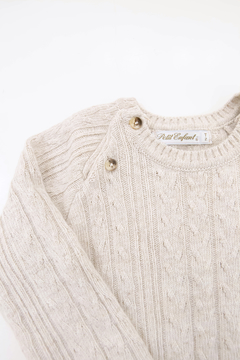 SWEATER BERLÍN BEIGE - comprar online