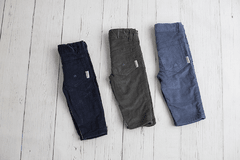 PANTALÓN BB CORDEROY AZUL AERO OSCURO - Petit Enfant Ropa de bebes