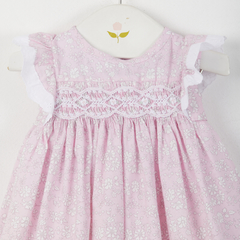 VESTIDO SMOCK MARGARITA ROSA en internet