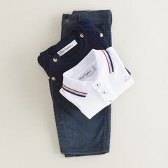 SWEATER BERLÍN LANA AZUL - Petit Enfant Ropa de bebes