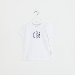REMERA M/CORTA SURF BLANCA