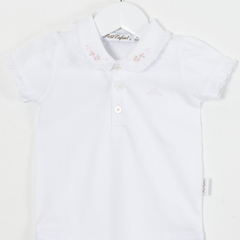 BODY M/CORTA VOLADO VOILE RAMILLETE - comprar online