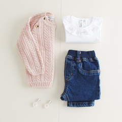 BODY M/LARGA TANIA ROSA BB - Petit Enfant Ropa de bebes