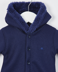 ENTERITO WAFFLE C/PIEL AZUL - Petit Enfant Ropa de bebes