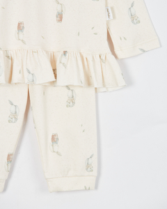PIJAMA M/LARGA RABBIT ROSA - tienda online