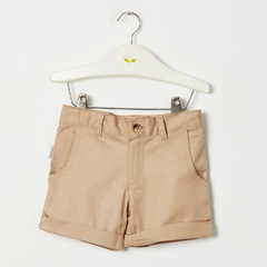 BERMUDA GABARDINA BEIGE - tienda online